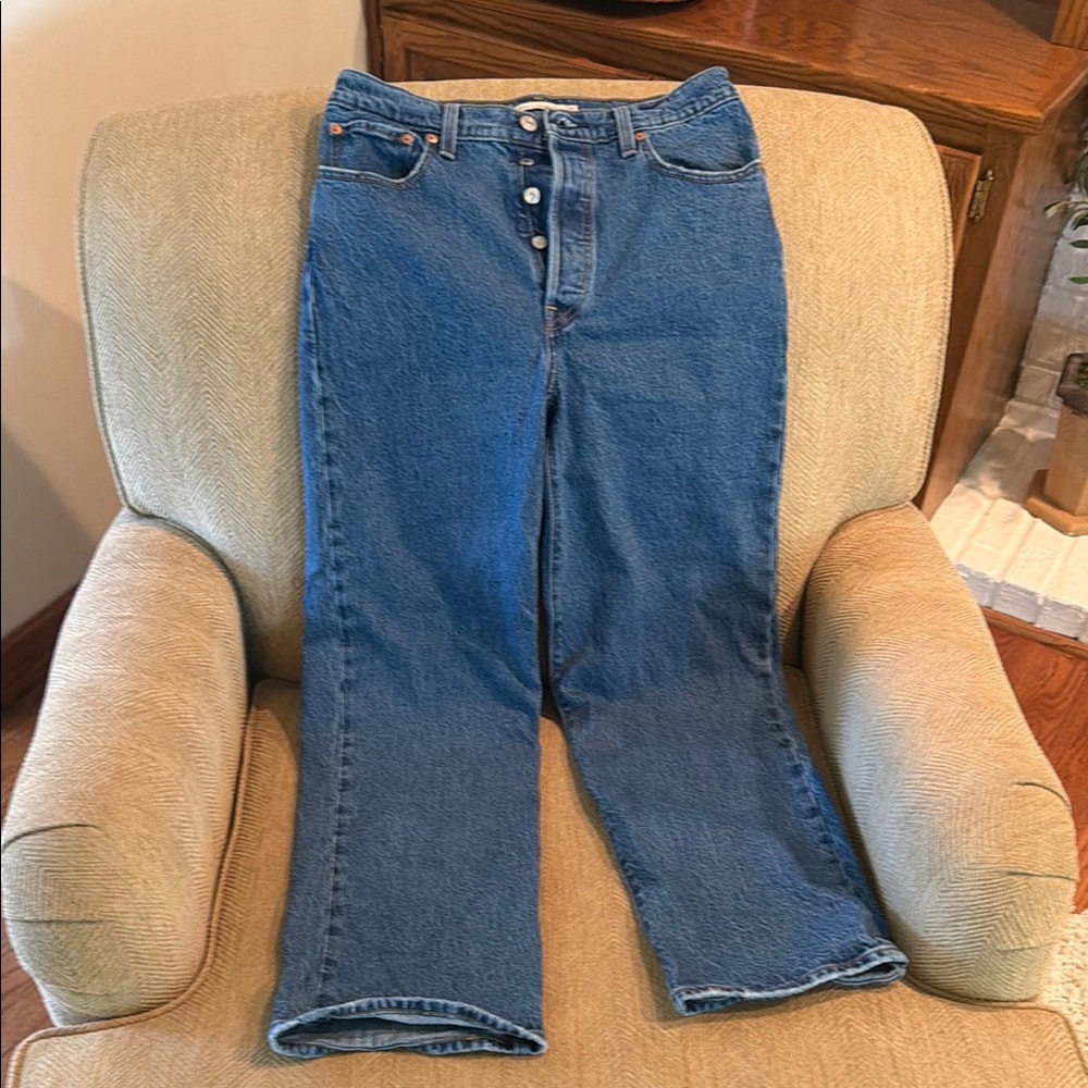 Levi’s Ribcage Straight Ankle, 29